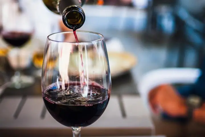 copa de vino tinto
