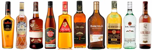 Tipos de licores
