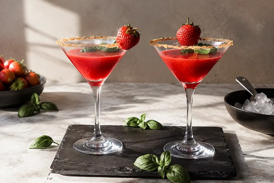 Margarita de fresa