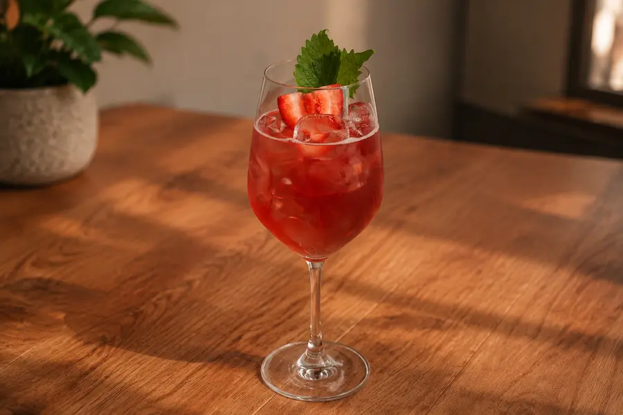 Spritz de fresa