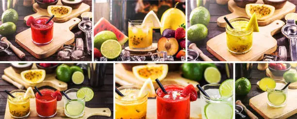 cócteles de frutas para sorprender a tus amigos